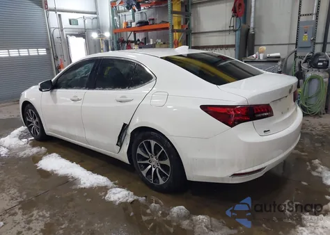 2015 Acura Tlx Tech из США, поврежденный, VIN 19UUB1F55FA015845